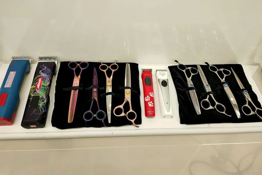 Scheren, Effilierscheren und Schermaschinen im Salon